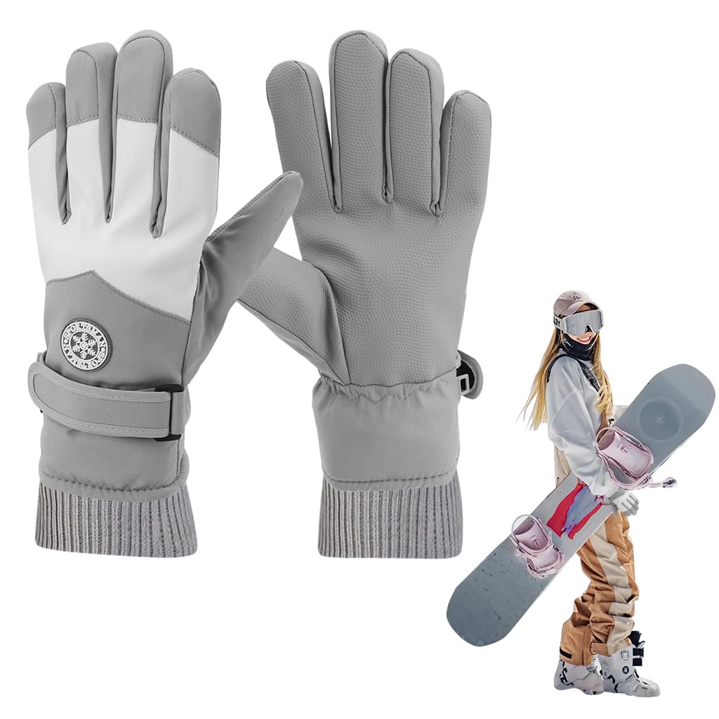 GUSTAVE® Winter Gloves for Women - Warm, Splashproof, Windproof, Touch Screen Riding Gloves with Anti-Slip Grip and Premium Fabric for Hiking and Outdoor Activities, Purple GUSTAVE® Winter Gloves for Women - Warm, Splashproof, Windproof, Touch Screen Riding Gloves with Anti-Slip Grip and Premium Fabric for Hiking and Outdoor Activities, Purple
